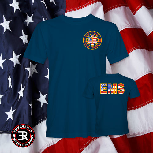EMS AMERICAN FLAG SHIRT
