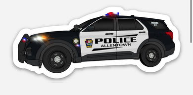 Allentown Police Ford Utility Decal