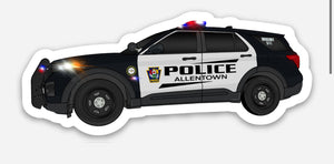Allentown Police Ford Utility Decal