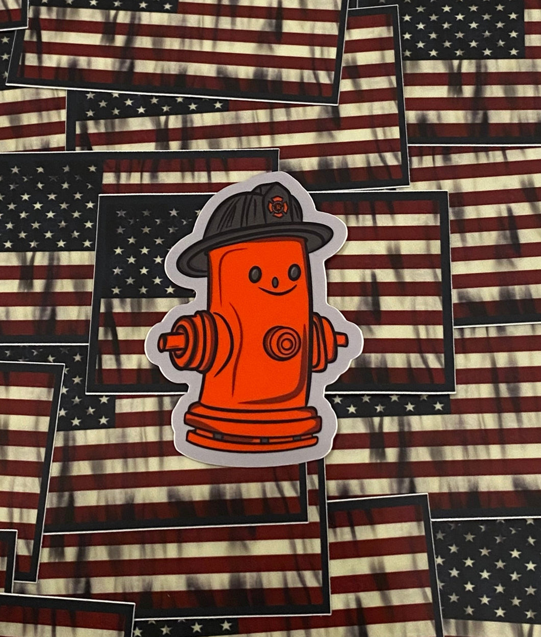 Cartoon Hydrant Sticker