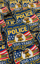Load image into Gallery viewer, Philadelphia Police 250th Anniversary Commemorative Patch, Limited Edition