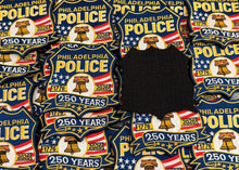 Load image into Gallery viewer, Philadelphia Police 250th Anniversary Commemorative Patch, Limited Edition