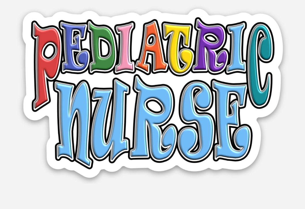 Pediatric Nurse Sticker