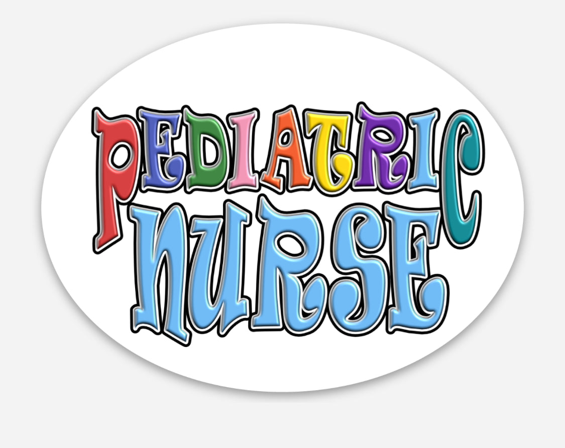 Pediatric Nurse Sticker – Emergency Response Apparel