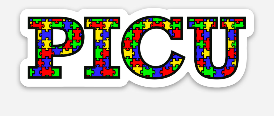PICU Puzzle Sticker – Emergency Response Apparel