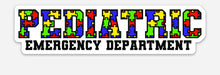 Load image into Gallery viewer, Pediatric Emergency Dept. Puzzle Sticker