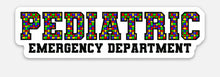 Load image into Gallery viewer, Pediatric Emergency Dept. Puzzle Sticker