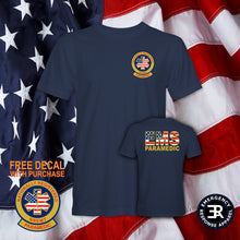 Load image into Gallery viewer, NREMT Paramedic American Flag T-Shirt + FREE Decal