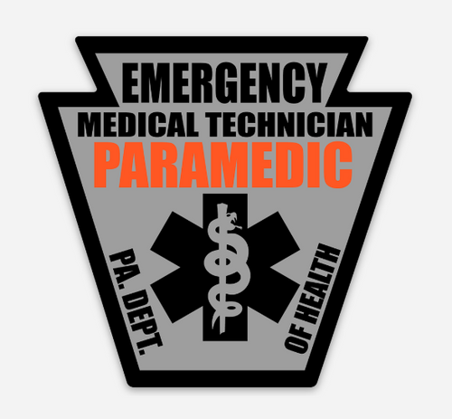 “Keystone of Care” – Pennsylvania DOH Paramedic Decal