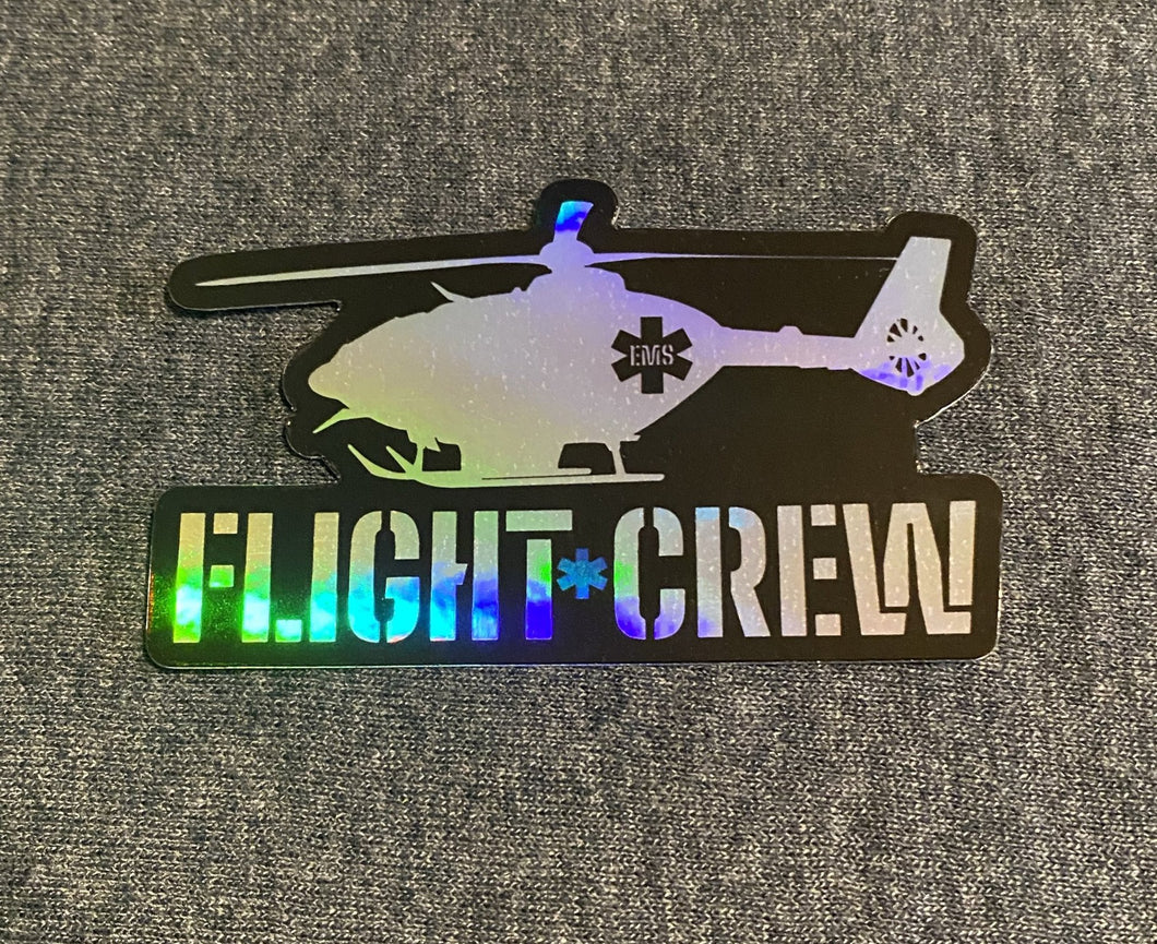 Helicopter Flight Crew Holographic Stickers